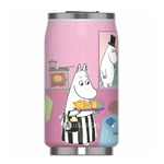 Les Artistes - Can it Moomin Termospullo 0,28 L Tea time pink