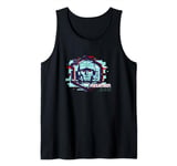 Transformers: EarthSpark Megatron Face Glitching Badge Tank Top