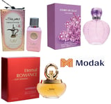 Modak 3 Pack Women Perfume Dirham Pink,Story of lilac,Eternal Romance EDP 100ml