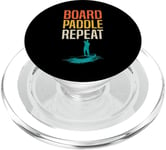 Board Paddle Repeat Stand Up Paddleboard SUP PopSockets PopGrip pour MagSafe