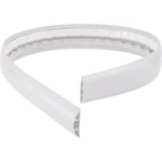 Protège-câbles Tru Components 1565440 pvc blanc Nombre de canaux: 1 1800 mm Contenu: 1.8 m