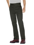 Dickies Original 874 Work Men's Trousers - Blue, Green (Olive Green), 34W x 30L