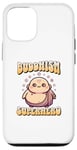 Coque pour iPhone 12/12 Pro Héros du bouddhisme mignon Bouddha de super-héros bouddhiste