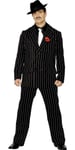 Smiffys Zoot Suit Costume, Male, Black (Size L)