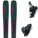 ELAN Pack ski Elan Playmaker 91 24 + Fixations Homme Noir / Rose Vert taille 164 2024