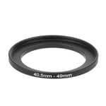 40,5 mm till 49 mm metall Step Up-ringar Linsadapter Filter Kameraverktygstillbehör