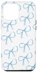 Coque pour iPhone 12 Pro Max Coquette Blue Bowws Girly