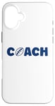 iPhone 16 Plus Super trainer Rugby sport Rugby coach Case