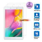 Protecteur d'écran Samsung Galaxy Tab A 8.0 2019 (SM-T290 Wi-Fi ) [2 Pièces] Verre Trempé Film Protecteur - PAS pour 4G LET (SM-T295