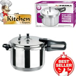 5 Litre Aluminium Pressure Cooker Stainless Steel Catering Kitchen Pot