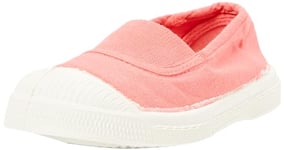 Bensimon Garçon Unisex Kinder Tennis Elastique Basket, Rose Indie, 23 EU