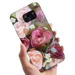 Samsung Galaxy S7 Edge - Skal/Mobilskal Blommor