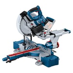 BOSCH MACHINES Scie à onglets Ø254mm sans-fil BITURBO GCM 18V - 254 mm 0 601 B51 100 Professional Machine nue en carton avec accessoires