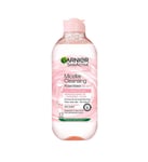 Garnier Micellar Rose Water Facial Cleanser For Dull Skin 400ml, Cleanse & Glow