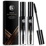 Samnyte Hair Finishing Stick, 2 Pack × 18ML Hair Feel Stick Hair Mascara for Flyaway Hair Tamer Shaping Gel Moisturizing Not-greasy Flash Moment Stick Bangs Stereotypes Cream