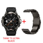 2024 Original KOSPET TANK T3 Ultra GPS Smart Watch Men Smartwatch 470Mah Digital