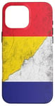 Coque pour iPhone 16 Pro Max Drapeaux France & Belgique - Français belge