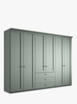 John Lewis Marlow 300cm Hinged Door Wardrobe with 3 Drawers