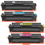 4x Toner Cartridge 207X fits for HP LaserJet Pro MFP M283fdw M255nw M282nw WChip