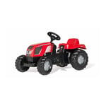 RollyToys - RollyKid Pedaltraktor - Zetor Fort - Rød - 1 stk