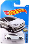 Hot Wheels Tesla Model X Factory Fresh 9/10/ Miniature Collector Mattel 2016