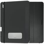 Otterbox Coque React Folio pour iPad Air 13" (M2), Antichoc, Anti-Chute, étui Folio de Protection Fin, testé Selon Les Normes Militaires, Noir