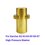 Connecteur de Lance pour Karcher K2 K3 K4 K5 K6 K7,Nettoyeur Haute Pression,Mousse de Neige,Adaptateur de Lavage de Voiture - Type aluminum #B