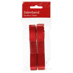 Sidenband Röd 13 mm 2-pack