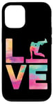 iPhone 12/12 Pro Parkour Free Running Traceur Watercolor Girl Love Case