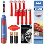 Oral-B Advance Auta + zam Kids Red x8 hammasharja x8