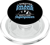 I Survived The Drake Passage What's Your Superpower PopSockets PopGrip for MagSafe