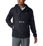 Columbia Challenger Windbreaker, Veste Légère Coupe Vent Homme, Black, Taille XS