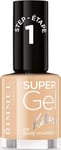 RIMMEL Super Gel Kate Nail Polish 12ml - BARE YOURSELF 011