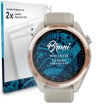 Bruni 2x Protective Film for Garmin Approach S42 Screen Protector