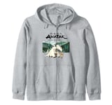 Avatar: The Last Airbender Group Shot City Panel Zip Hoodie