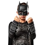 Rubies 203015 Dc Comics Movie The Batman Gauntlets, Boys, As Shown, One Size Halloween Halloween