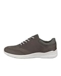 ECCO Men's Irving Sneaker, Tarmac, 8 UK