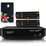 Récepteur Satellite TNTSAT TNT Décodeur - + TNTSAT Carte + Cable HDMI 1.5 M- HD Astra (19,2°) - HDMI - MPEG4 - Full HD - 108 1875