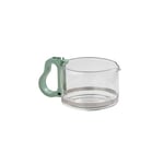 Fackelmann The Cafe 2060850, Verre, Plastique, Vert, 13,6 x 10,1 x 10,2 cm, Transparent, Verseuse à café pour cafetière Philips 444