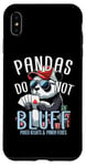 Coque pour iPhone XS Max Poker Panda Jeu de cartes à jouer Panda