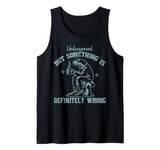 Undiagnosed But Something Is Definitely Wrong Funny Raccoon Tank Top