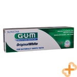 Dentifrice blanchissant GUM ORIGINAL WHITE avec microgranules de silicone 75 ml