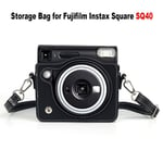 PU Leather Instant Camera Case for Fujifilm Instax Square SQ40 Travel