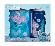 Scooli - Disney Stitch Set de Vaisselle pour Enfants - Set composé d'une boîte à Pain et d'une Gourde - pour Enfants à partir de 4 Ans - en Plastique - sans BPA