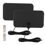 2Pcs TY13 EU US HDTV Antenna Mini High Definition TV Television Antenna 4K GDS