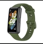 Huawei-Bracelet Intelligent Band 7",Surveillance Intelligente De La Fr¿¿Quence Cardiaque,Oxyg¿¿Ne Sanguin Pendant La Journ¿¿E Enti¿¿Re,¿¿Cran Amoled 1.47 "","Longue Port¿¿E - Type Huawei Band7-Green