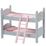 Olivia's Little World Lit superposé poupée Poupon Polka Dots Princess 2 couchettes Bois TD-0095AG