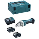 Makita - Cisaille DJS161RTJ (2 x 5,0 Ah DC18RC makpac 2)