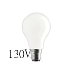 Matt lågvoltslampa 710lm B22d 60W 110-130V