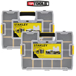 Stanley 1-94-745 Sortmaster Tool Organiser Screws Nails Storage Case Pack of 2